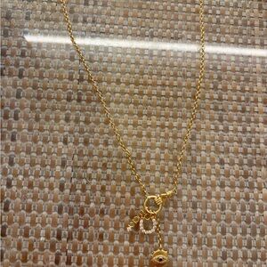 Chic Gold Necklace with Dainty Charms